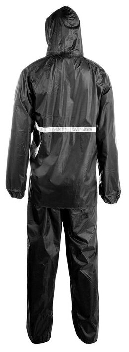 Дождевик-костюм, размер 50-54, цвет чёрный - фотография № 3