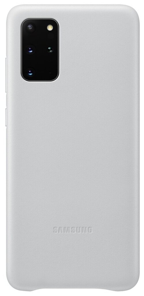 Чехол (клип-кейс) SAMSUNG Leather Cover, для Samsung Galaxy S20+, коричневый [ef-vg985laegru] - фото №1