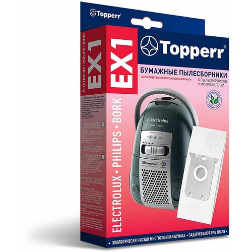 Пылесборник TOPPERR EX 1 1010 универсальный 644₽