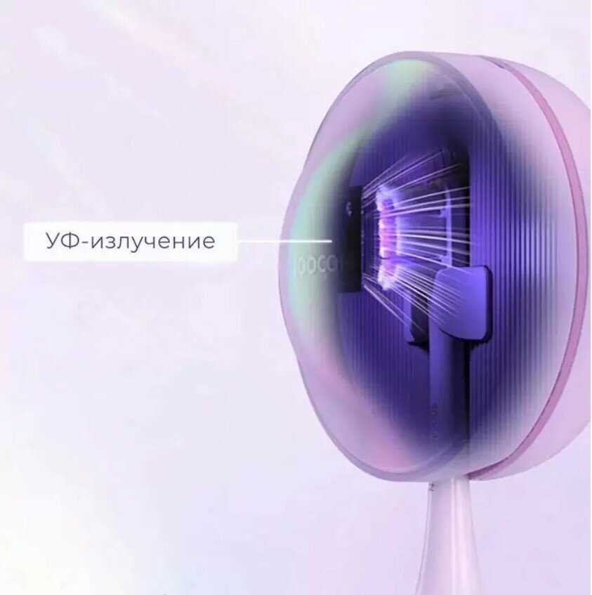 Электрическая зубная щетка SOOCAS X3 Pro, цвет: фиолетовый [x3 pro purple] - фото №8