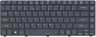 Клавиатура для Acer Aspire 3750 черная матовая