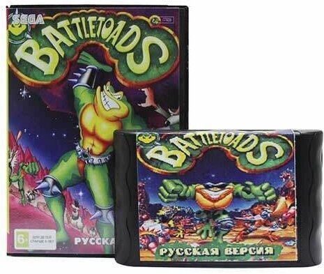 Battletoads - захватывающая игра на Sega про трёх неразлучных друзей