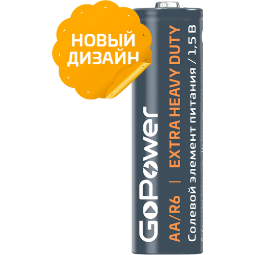 Батарейка GoPower R6 AA (00-00015592) Батарейка GoPower R6 AA Shrink 4 Heavy Duty 1.5V (4/60/1200) (4 шт.) 00-00015592 батарейка gopower r6 aa shrink 4 heavy duty 1 5v 4 60 1200