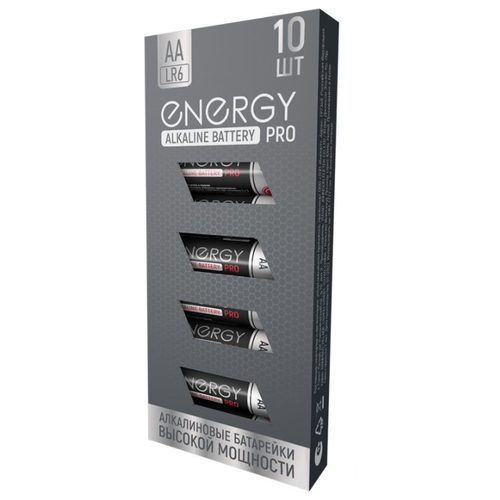 Батарейка Energy Pro LR6 АА, в упаковке: 10 шт.