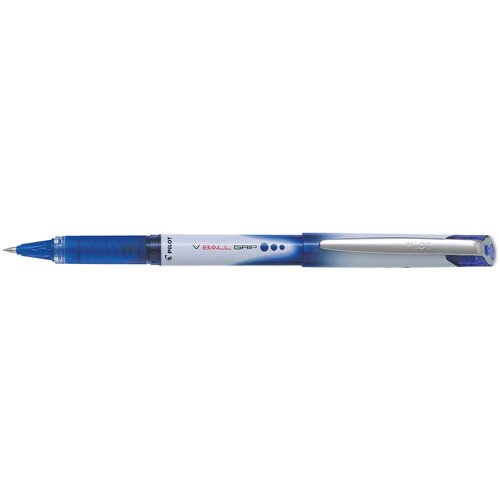 PILOT Ручка роллер V-Ball Grip, 0.5 мм (BLN-VBG5), синий цвет чернил, 1 шт.