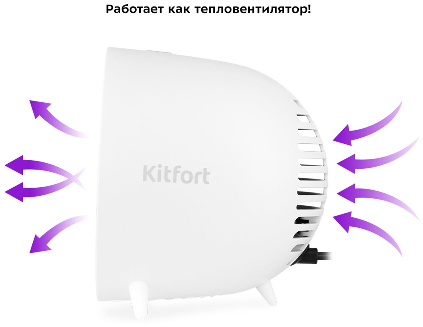 Обогреватель Kitfort КТ-2712 - фотография № 6