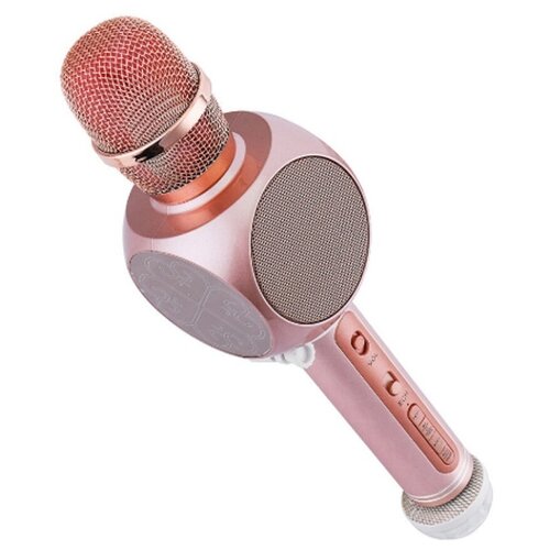 Беспроводной караоке микрофон с колонкой YS63 цвет розовый 107900₽