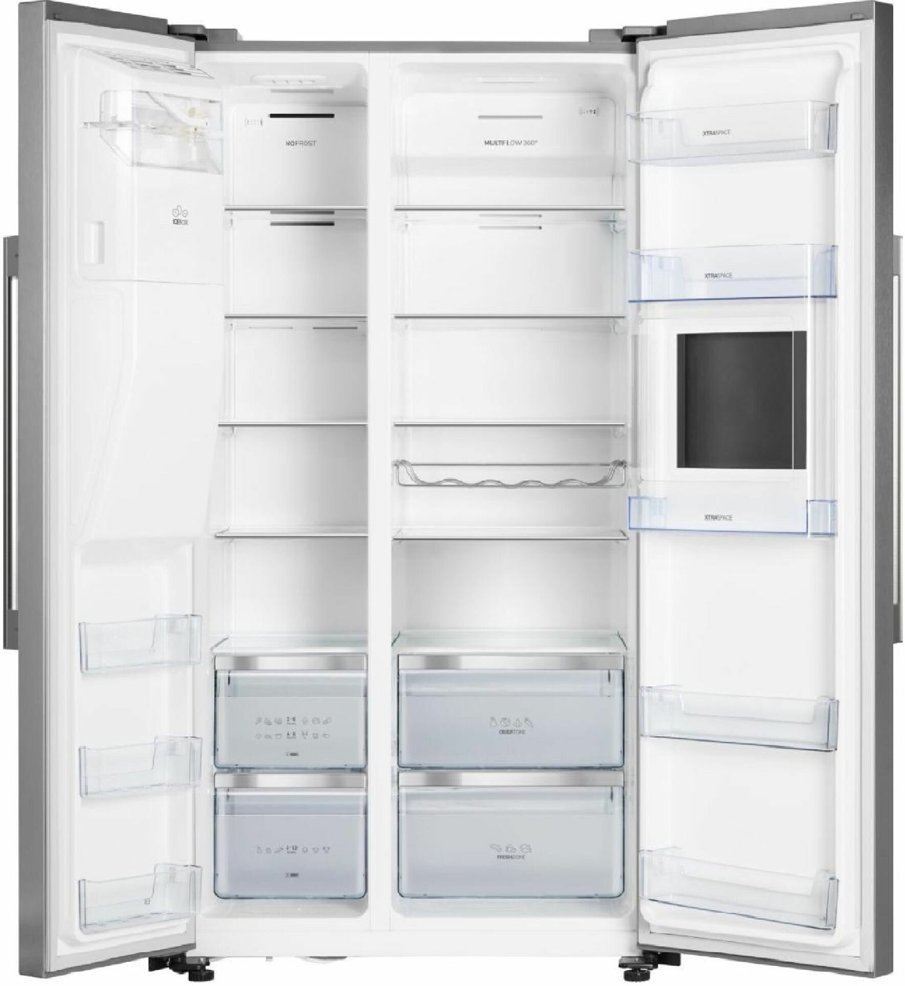 Холодильник Gorenje , двухкамерный, нержавеющая сталь - фото №17