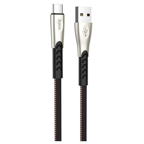 Hoco U48 Superior USB - microUSB, 1.2 м, 1 шт., черный кабель hoco x2 usb micro usb золото