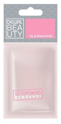 Резинки для волос Dewal Beauty силикон, фиолетовый/розовый/ зеленый, 12шт