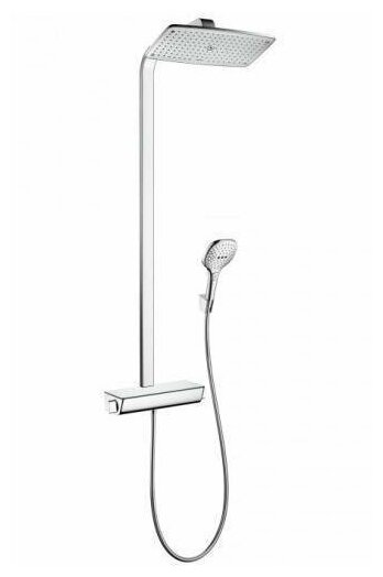 Душевой гарнитур hansgrohe Raindance Select E 360 Showerpipe 27112000, хром хром 1600 мм