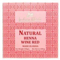 Натуральная хна для волос (henna) Бордовая Indian Khadi | Индиан Кади 100г