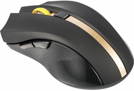 Мышь Оклик Oklick 495MW Black/Gold Wireless USB (998168)