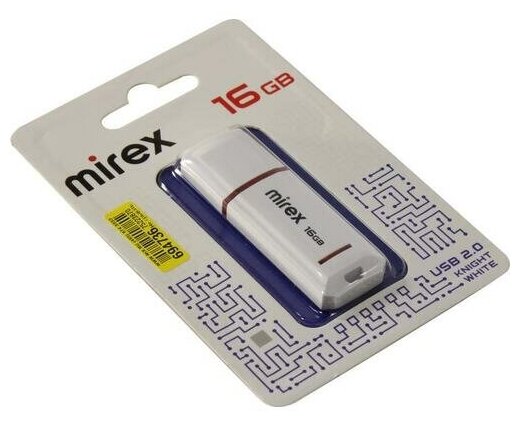 Флеш накопитель 8GB Mirex Knight, USB 2.0, Черный - фото №6