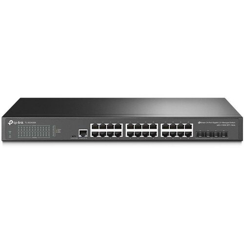 TP-Link Коммутатор 24PORT 1000M 4SFP TL-SG3428XF TP-LINK 5906000₽
