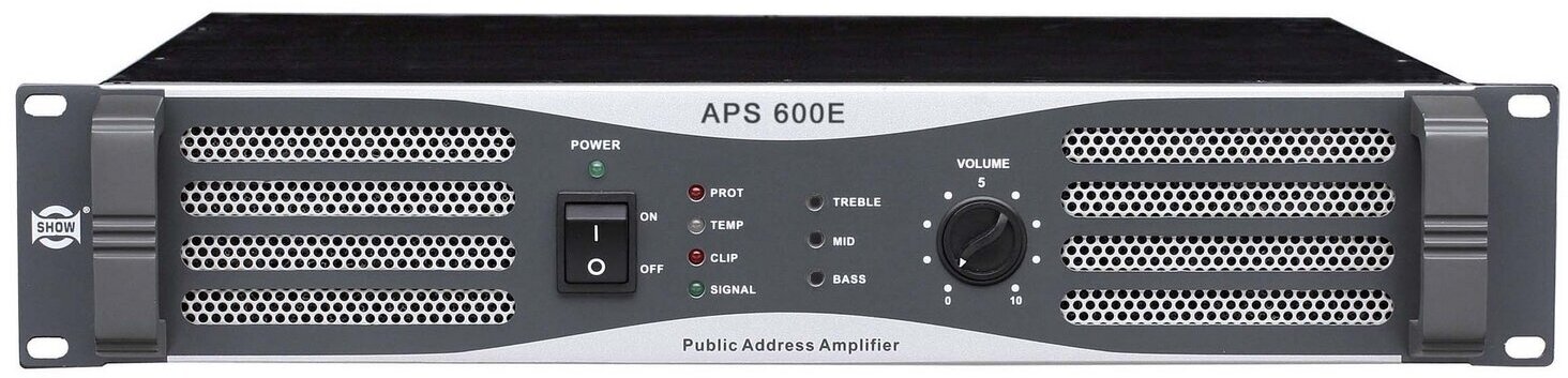Show APS600E Трансляционный усилитель мощности 600 Вт, 70/100 В