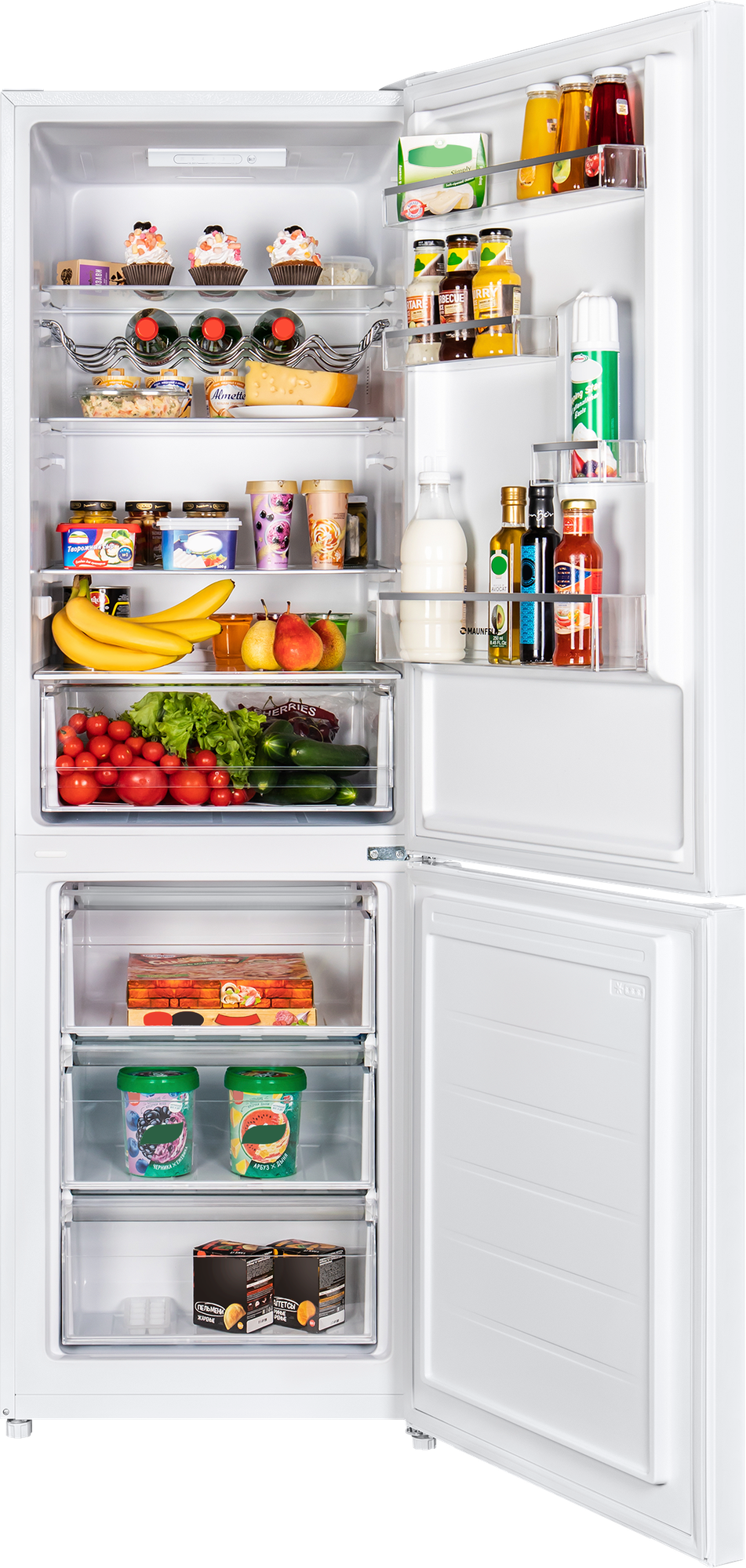 Холодильник с морозильником Maunfeld - фото №1