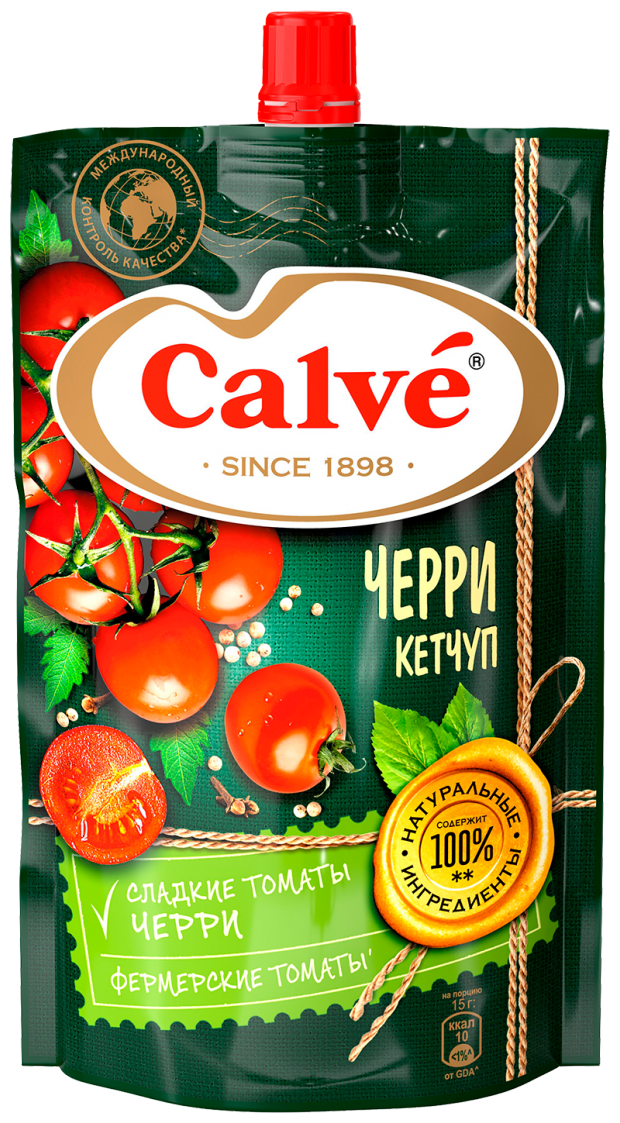 Кетчут томатный Calve "Черри", 350гр - фото №1