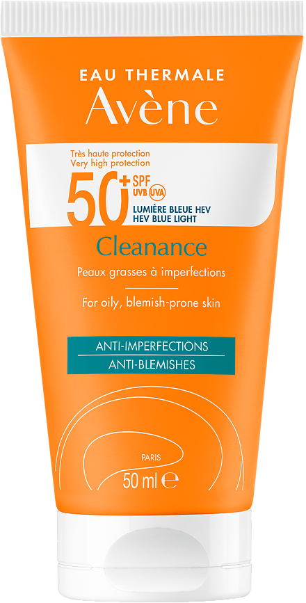 AVENE Cleanance Флюид солнцезащитный для проблемной кожи SPF50, 50 мл