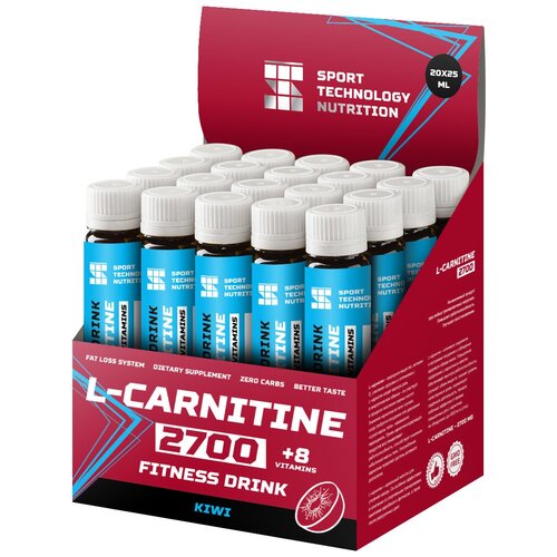 Добавка SPORT TECHNOLOGY L-Carnitine 2700 (20x25 мл) вишня