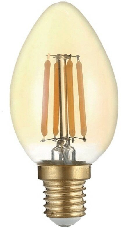 Лампа светодиодная THOMSON LED FILAMENT, CANDLE FROSTED, Е14, 5Вт, 515Lm, 4500K