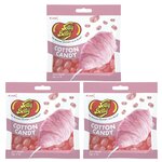 Конфеты Jelly Belly Сладкая вата Cotton Candy 70 гр. (3 шт.) - изображение