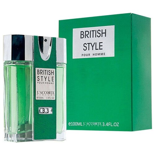 L'accorte туалетная вода British Style, 100 мл кпк парфюм l accorte cherry lady 50 ml edp