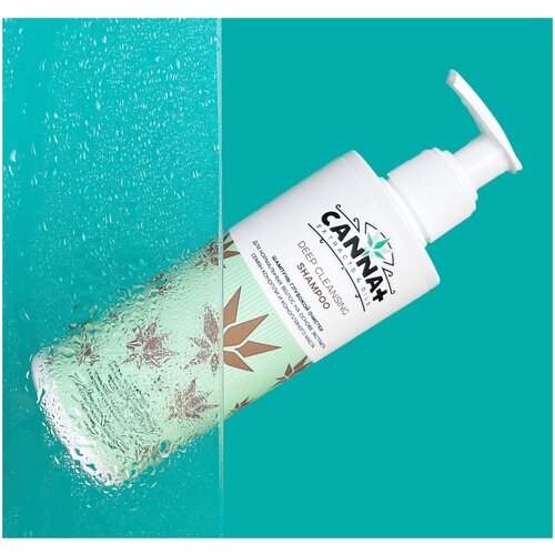Купить CANNA+ Шампунь глубокой очистки для восстановления поврежденных волос Deep Cleansing Shampoo 250 мл