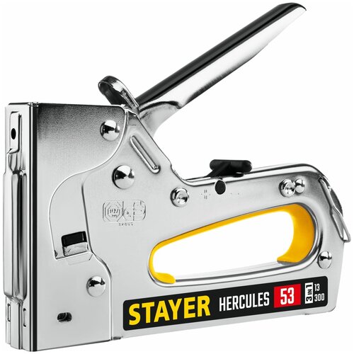 Стальной рессорный степлер тип 53(4-14мм)/13/300, HERCULES-53 STAYER 31519