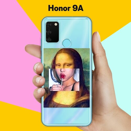Силиконовый чехол Мона на Honor 9A силиконовый чехол на honor 9a хонор 9а сочные лимоны прозрачный