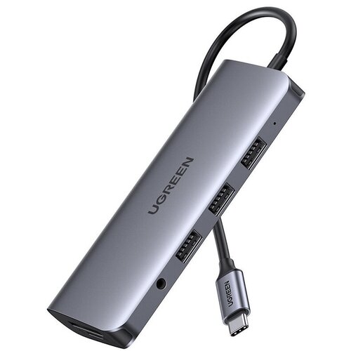 Мульти Хаб Ugreen CM179 80133 USB Type C 10-в-1 Multifunctional Adapter Серый космос 579000₽
