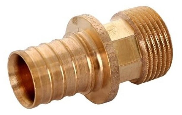 RX+ 14563211001 Переходник (Ø 32 мм, 1", наружная резьба, бронза) REHAU - фото №2