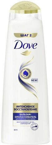Dove Бальзам-ополаскиватель для волос Интенсивное восстановление, 350мл, 3 шт.