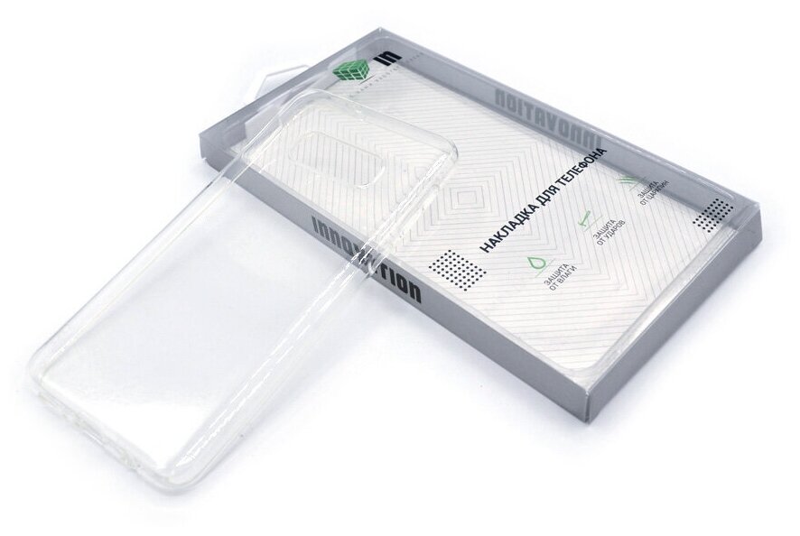 Накладка прозрачная INNOVATION для Samsung S10 Lite