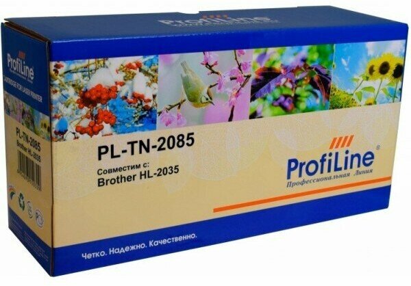 TN-2085 / PL-TN-2085 ProfiLine совместимый черный тонер-картридж для Brother HL 2035/ 2037 (1 500стр