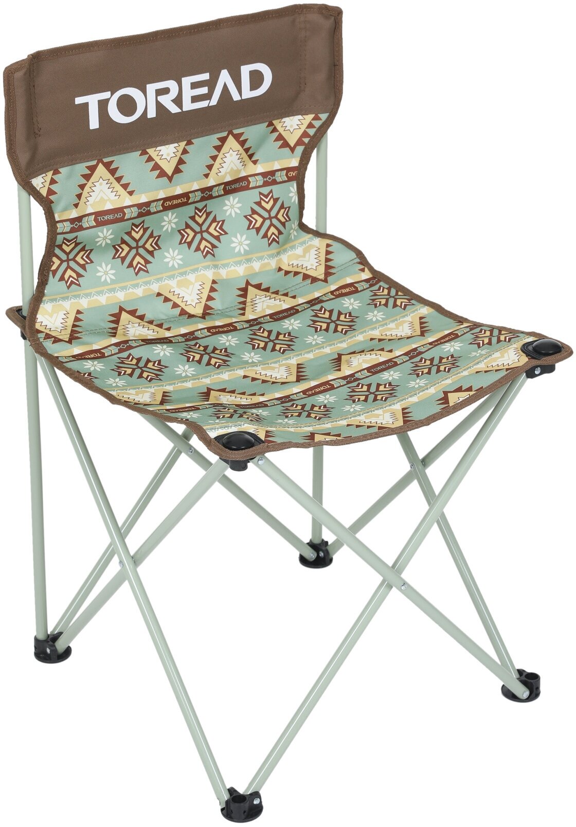 Стул Toread Folding chair Limestone green print brown