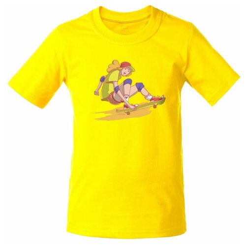 фото Футболка coolcolor, размер 106-116(6 лет), желтый