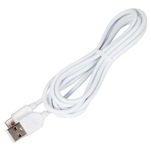 Кабель USB BOROFONE BX14 для Lightning, 2.4A, длина 2 м, белый аккумулятор deji apple iphone 5 5s 5c 6 6s plus 7 se 8 x xs max 11 12 pro 13
