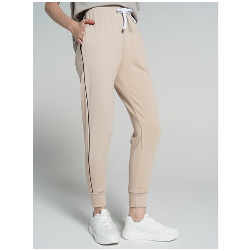 фото Спортивные брюки твое 72085 размер m, светло-бежевый, women