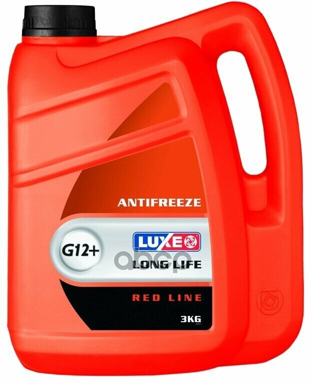 Антифриз Luxe Long Life Красный G12+ 3 Кг Luxe арт. 641