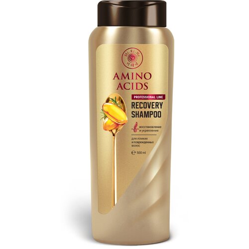 Mi-Ri-Ne Recovery Shampoo Amino Acids восстанавливающий шампунь с аминокислотами для ломких и поврежденных волос, 500 мл