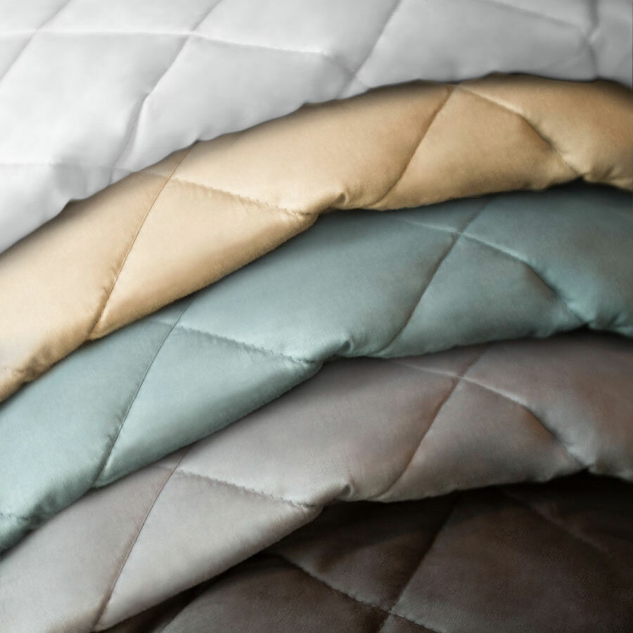 Утяжеленное одеяло WELLINAGRAVITY 172x205 см. (цвет мятный) / Сенсорное одеяло WELLINAGRAVITY 172 x 205 см. / Тяжелое одеяло для взрослых - фотография № 11