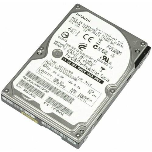 Жесткий диск Hitachi HUC103030CSS600 300Gb 10000 SAS 25 HDD 1373000₽