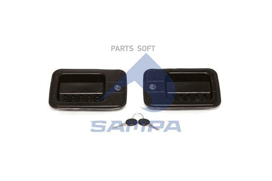 фото SAMPA 061499 SA061.499_ручки двери! к-т 2шт, левая+правая \IVECO ET/ES/Eurocargo