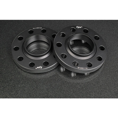 Проставки колесные 20 мм, 5*120 HUB - 74,1 -> 74,0 черные, (BMW) TPI-SP18