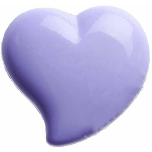 Пуговицы Basic, в форме сердца, пластиковые, лиловые, 4 шт, 1 упаковка 20 шт пластиковые зажимы в форме сердца