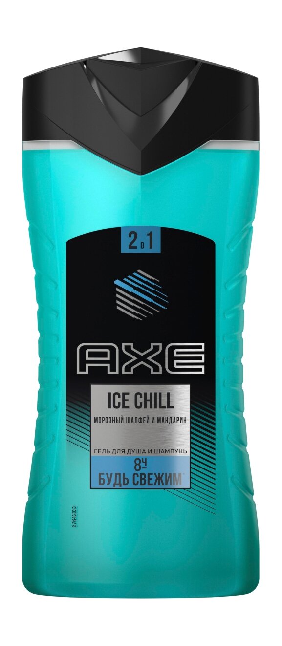 AXE Гель для душа-шампунь Axe Ice Chill муж, 250 мл