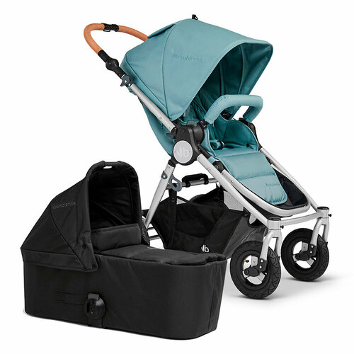 фото Коляска 2в1 bumbleride era, цвет sea glass / black