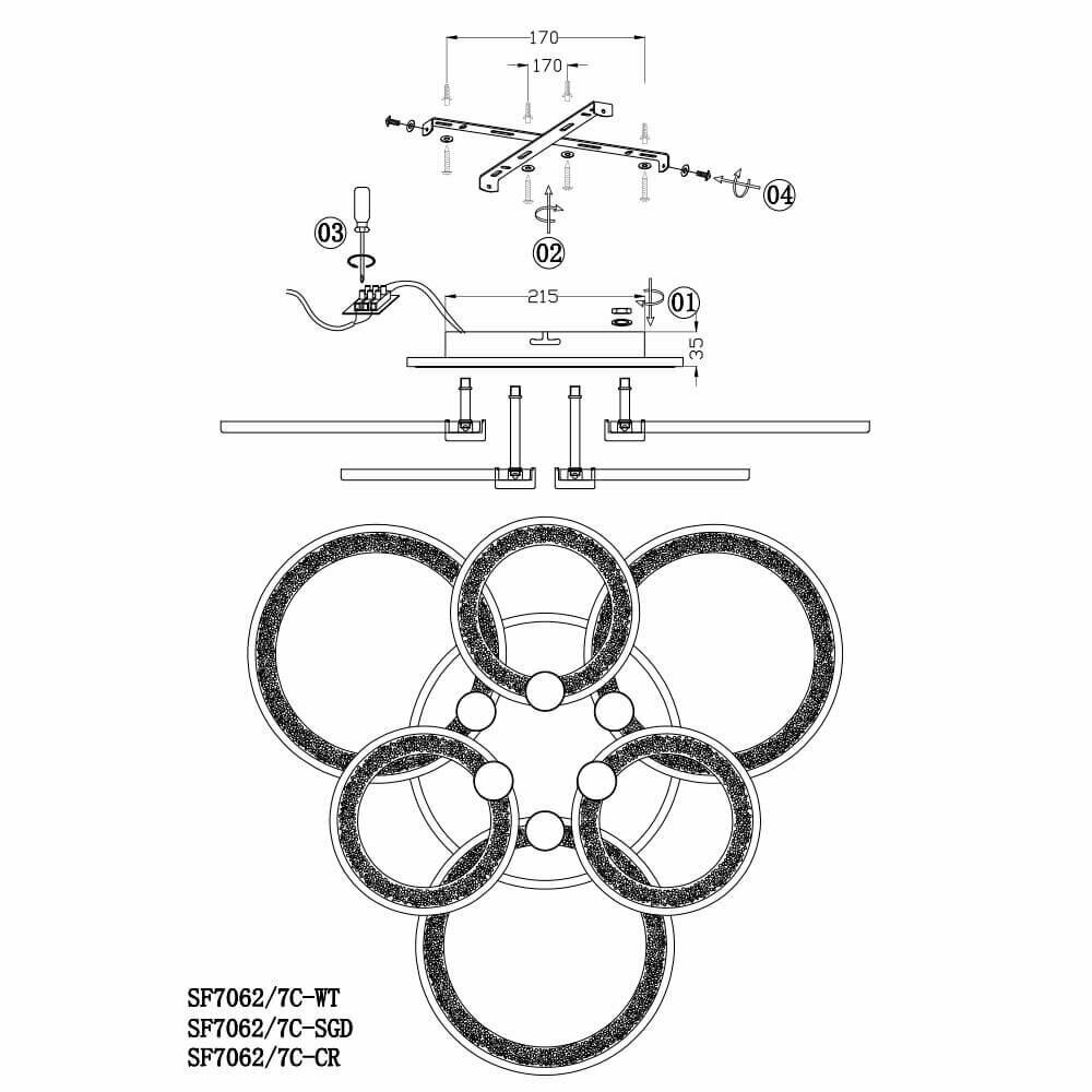 015527 Профиль с экраном ALU-ROUND-2000 ANOD+LEN30 Arlight - фото №12