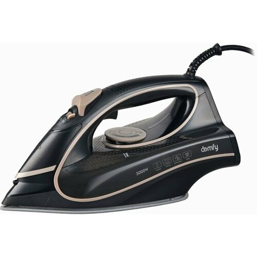 Утюг Domfy DSC-EI901 черныйзолотистый 259500₽